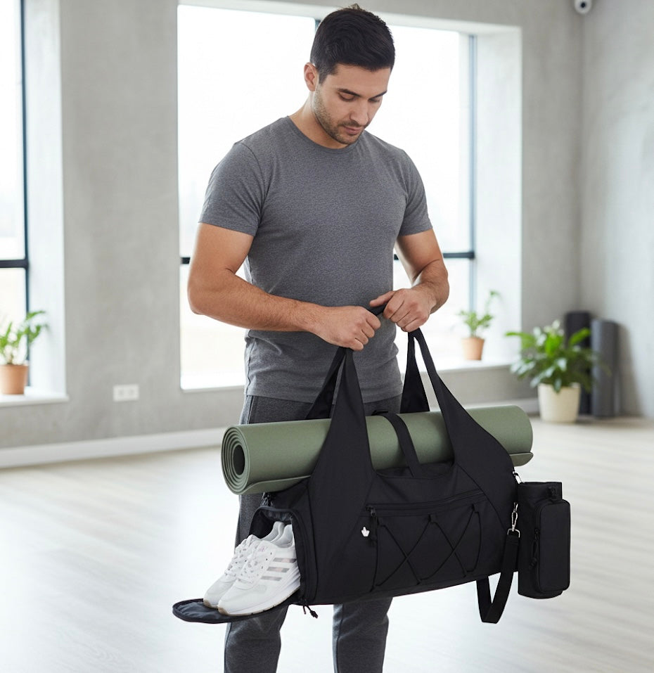 Yoga Mat Bag with Shoe Pocket
