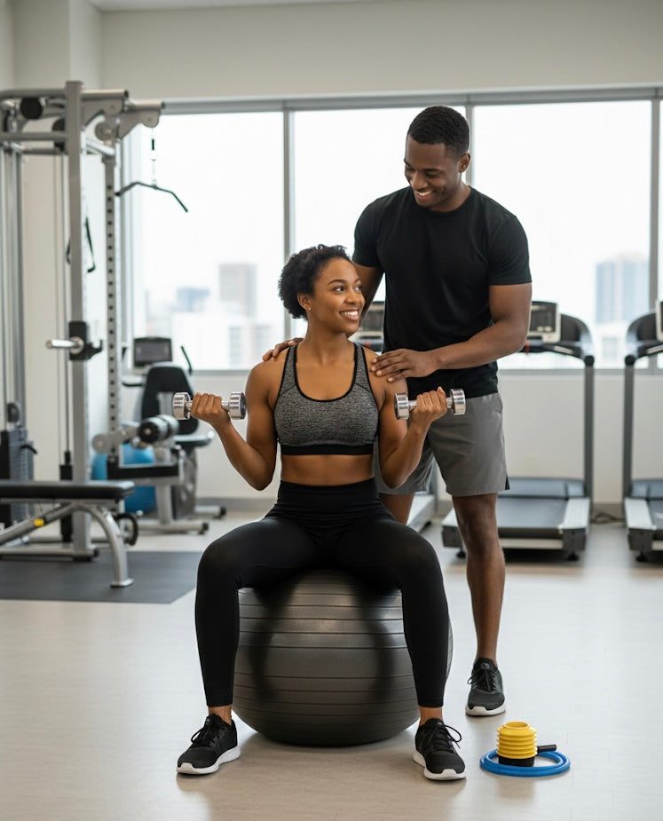 Professional Yoga Balance Ball – Anti-Slip Stability Ball (65/75/85 cm) for Fitness, Core & Pilates