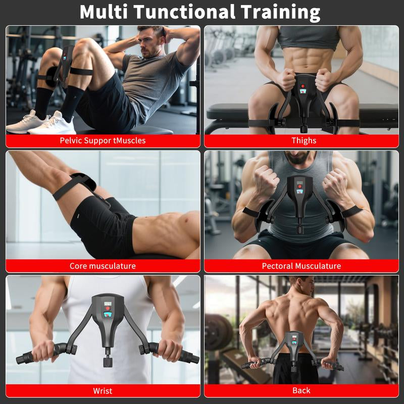 3-In-1 Thigh Stretch Master, Women/Men Kegel Exercise Pelvic Floor Muscle Strengthening Repair Device, Hip Abductor Pilates Machine, Lightweight Muscle Exercise Equipment Gym Accessories Aid, Strength Training Accessory, Thigh Strengtheners